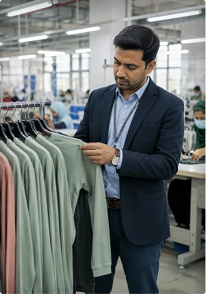 Ornate Global Fashion apparel sourcing collaboration meeting