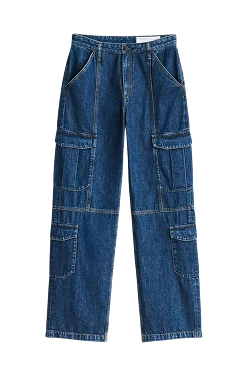 Male Denim Cargo Pants in the Denim collection
